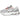 Perfil lateral de zapatilla deportiva gris Pink Desert para mujer - © Calzados Modesto®
