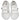 Conguitos MDCOSH335004 zapatillas lona blanco niño, cierre textil adherente y logo - © Calzados Modesto®