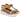 Sandalias plataforma serraje camel mujer 5653 © Calzados Modesto®