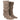 Par de botas beige Pink Desert MY-051 de mujer, detalle de cremallera lateral - © Calzados Modesto®
