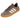 Zapatilla ADIDAS marrón de ante con detalles blancos y suela de goma marrón - © Calzados Modesto®