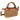Bolso de mano PINK DESERT marrón de crochet y piel sintética estilo casual - © Calzados Modesto®
