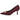 Zapatos de salón burdeos Pink Desert ZY-AA83 para mujer, vista lateral con tacón geométrico - © Calzados Modesto®