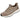 Zapatilla deportiva Skechers Work beige de malla con logo S - © Calzados Modesto®