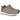 Zapatillas deportivas SKECHERS Work taupe de malla y suela blanca antideslizante - © Calzados Modesto®