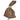 Bolso camel mujer Pink Desert AST20879 lateral con detalle de cremallera dorada - © Calzados Modesto®