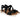 Par de sandalias planas negras Skechers LR114013 mujer, detalle de tiras cruzadas y adornos - © Calzados Modesto®
