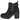 Botín Pink Desert DH2209 mujer en negro, vista lateral completa y cierre textil adherente - © Calzados Modesto®