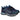 Zapatillas deportivas BUBBLE BOBBLE para mujer en azul marino con detalles en rosa y turquesa, suela gruesa - © Calzados Modesto®