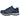 Zapatilla de trekking BUBBLE BOBBLE azul marino, impermeable, con detalles rosas y azules - © Calzados Modesto®