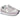 Zapatillas NEW BALANCE grises de ante y malla con detalle rosa, estilo casual - © Calzados Modesto®