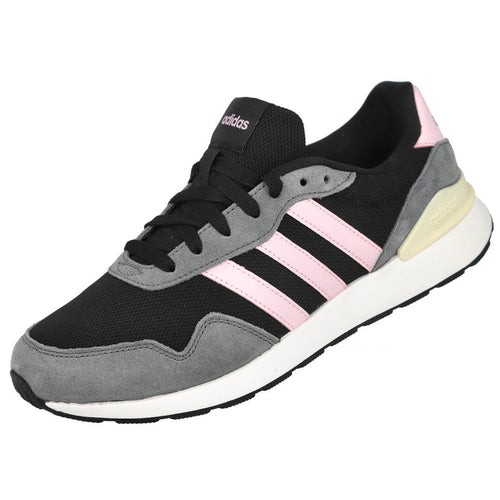 Adidas JR7485-RUN60 Zapatilla deportiva negro mujer