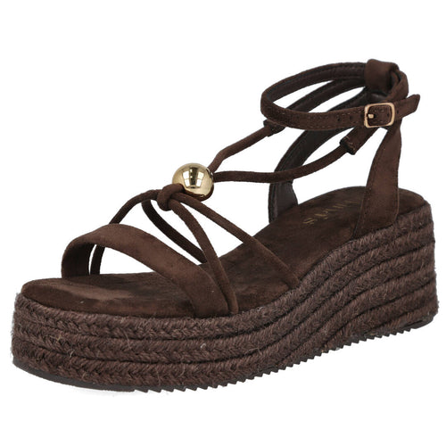 Pink Desert 6026 Sandalias Cuña Marrón para Mujer
