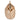 Bolso de mano PINK DESERT dorado metalizado con cierre de clip estilo festivo - © Calzados Modesto®