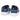 Zapatillas deportivas Bubble Bobble azul para niño con velcro y detalles en contraste - © Calzados Modesto®
