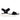 Sandalia Skechers MD119804 negra mujer vista lateral, suela blanca - © Calzados Modesto®