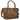 Bolso marrón Pink Desert MJY6191 mujer, vista lateral con asa y correa - © Calzados Modesto®
