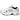 Zapatilla deportiva Pink Desert D191 blanca mujer, vista lateral - © Calzados Modesto®