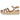 Sandalia piel champagne plataforma esparto mujer OH! MY SANDALS 6021 © Calzados Modesto®