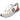 Zapatillas deportivas MTNG blancas y beige de ante y malla con logo lateral - © Calzados Modesto®