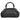 Bolso de mano PINK DESERT negro con asa de plástico y diseño plisado - © Calzados Modesto®
