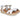 Sandalia piel blanca cuña esparto mujer OH! MY SANDALS 5693 © Calzados Modesto®