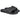 Chanclas REFRESH negras de material sintético con logo en relieve - © Calzados Modesto®
