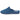 Zapatilla de casa Bubble Bobble azul para mujer en vista completamente lateral - © Calzados Modesto®