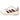 Zapatilla deportiva Adidas ASTARSTAR blanca para mujer, vista lateral con tres franjas burdeos - © Calzados Modesto®
