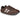 Par de zapatillas deportivas marrones Pink Desert para mujer en ángulo frontal - © Calzados Modesto®
