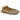 Par de bailarinas camel Pink Desert para mujer, vista frontal con cordones y patrón ZigZag - © Calzados Modesto®