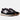 Zapatillas deportivas NEW BALANCE negras y blancas de ante y tela con suela de goma - © Calzados Modesto®