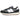 Zapatilla deportiva New Balance MS237GA en negro y blanco, con logo "N" lateral y suela de goma - © Calzados Modesto®