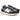 Zapatillas deportivas New Balance MS237GA negro y blanco con N grande blanca y suela de goma - © Calzados Modesto®