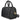 Bolso XTI negro acolchado estilo bowling con detalles dorados - © Calzados Modesto®