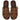 Sandalias planas Pink Desert DM508 marrón mujer, vista superior con logo 'Mulanka Paris' - © Calzados Modesto®