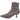 Zapato botín de mujer Bubble Bobble en tono gris perfil izquierdo - © Calzados Modesto®