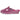 Zapatilla de casa terciopelo magenta bordado flor mujer © Calzados Modesto®