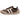 Zapatilla casual Pink Desert beige de perfil izquierdo sobre fondo blanco con cordones marrones. - © Calzados Modesto®