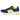Zapatillas NEW BALANCE infantiles azul marino y amarillo con velcro y logo lateral - © Calzados Modesto®