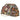 Bolso multicolor para mujer PINK DESERT KMV309623 mostrando la correa de cadena y asa estampada - © Calzados Modesto®