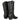 Par de botas Pink Desert H195 negras para mujer, vista trasera con cremallera lateral - © Calzados Modesto®