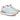 Zapatillas deportivas NEW BALANCE beige y azul claro de ante y malla - © Calzados Modesto®
