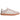 Vista lateral Adidas Breaknet Sleek rosa mujer, mostrando la suela de goma caramelo - © Calzados Modesto®
