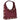 Bolso burdeos Pink Desert KMV309614 de mujer con tachuelas doradas en vista lateral - © Calzados Modesto®