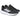 Zapatillas deportivas ADIDAS Runfalcon 5 negras de malla con detalles blancos y suela blanca - © Calzados Modesto®