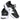 Zapatillas deportivas NEW BALANCE para niño en negro con velcro y logo blanco lateral - © Calzados Modesto®