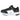 Zapatilla deportiva NEW BALANCE negra para niño, con velcro y logo N blanco - © Calzados Modesto®