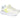 Zapatillas deportivas New Balance W4117KX beige de malla para mujer con logo amarillo - © Calzados Modesto®