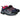 Zapatillas deportivas L&R SHOES azul marino y rosa con cierre velcro y cordones - © Calzados Modesto®